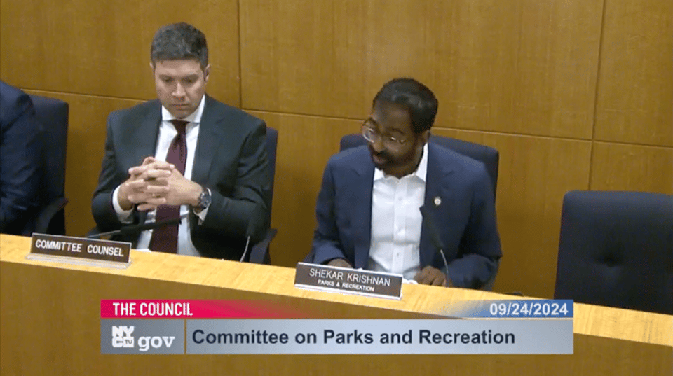 Shekar Krishnan opens a city council hearing
