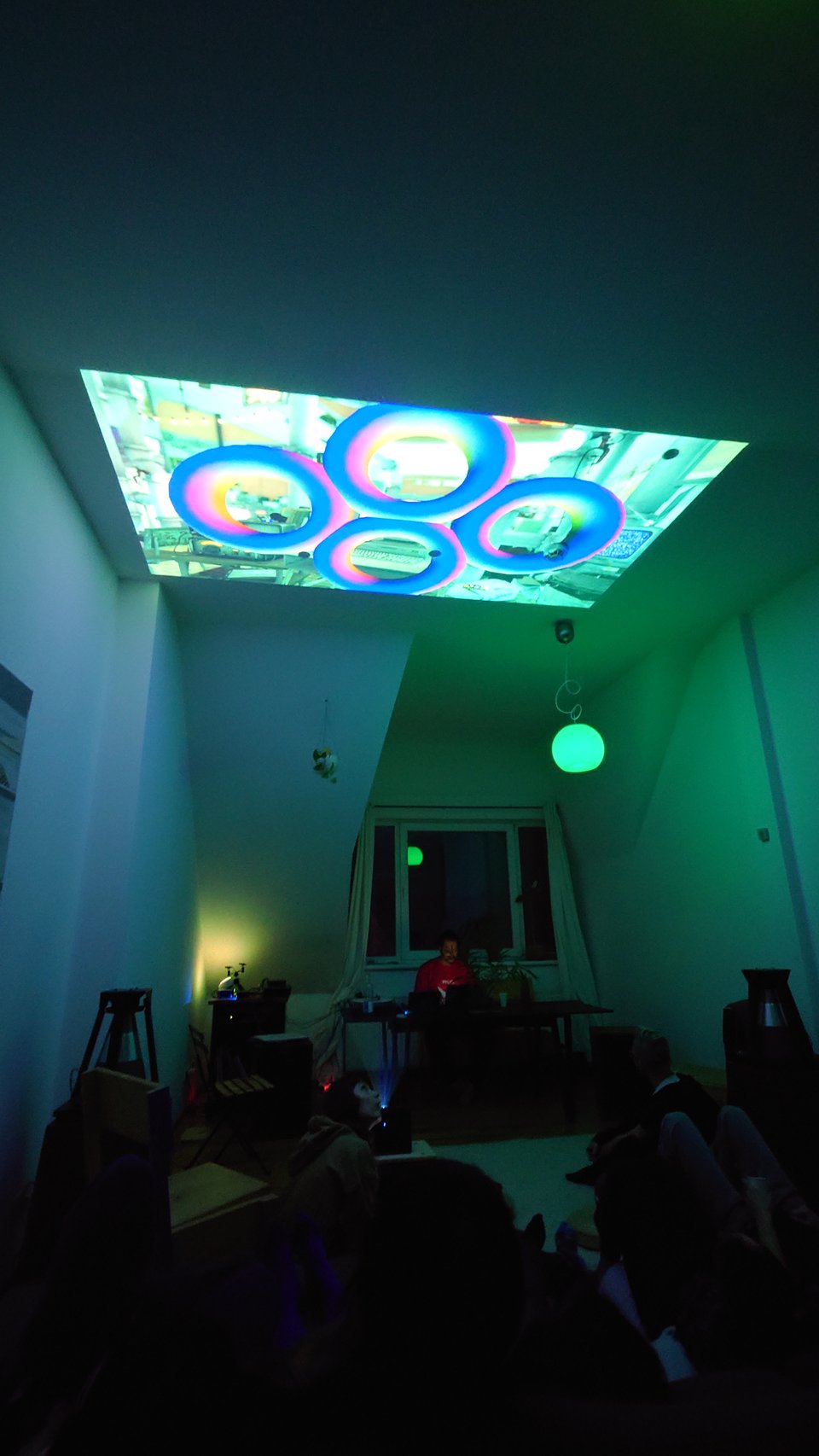 Essential Abstractions performing with visuals by isthisanart