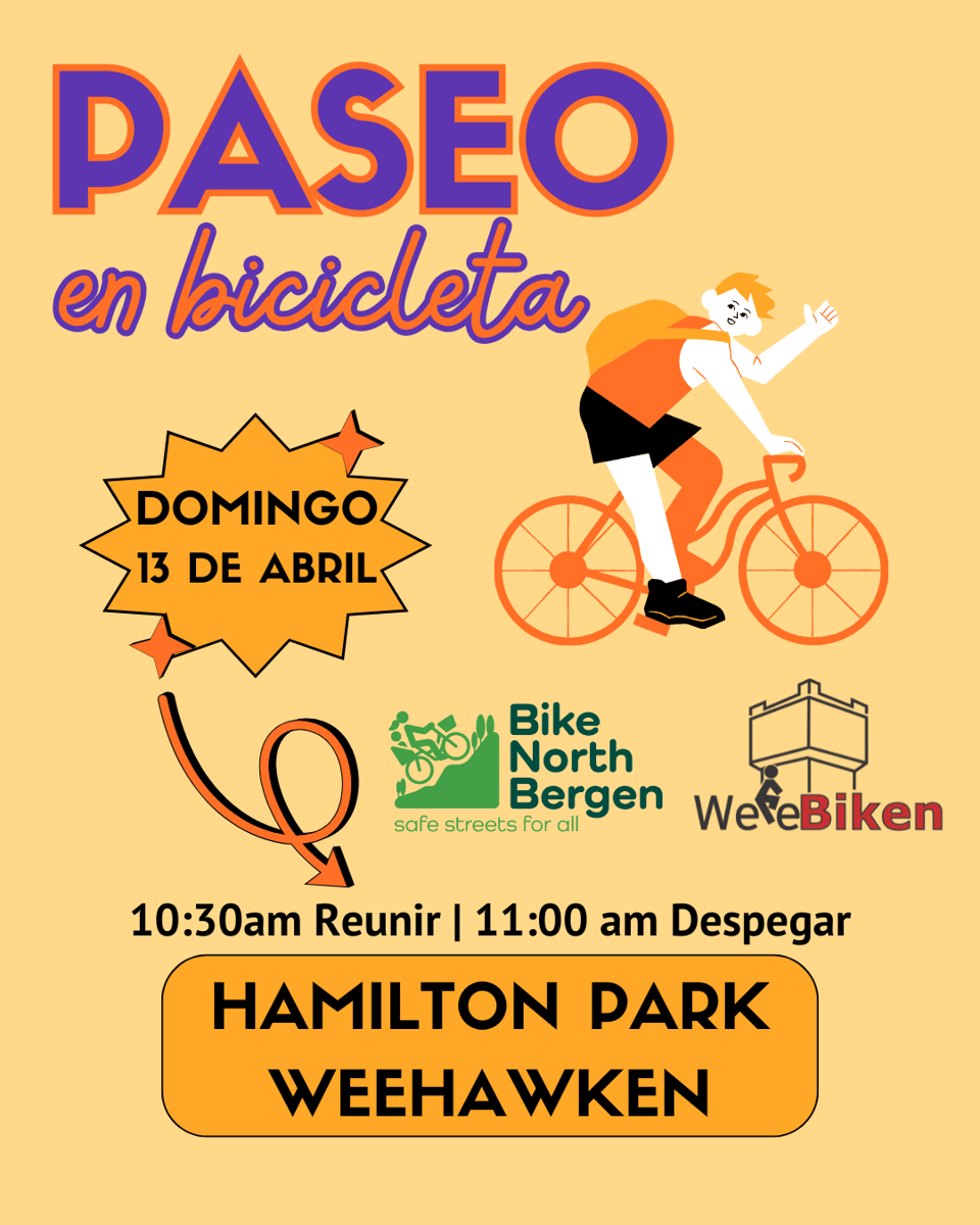 a poster for a bike ride