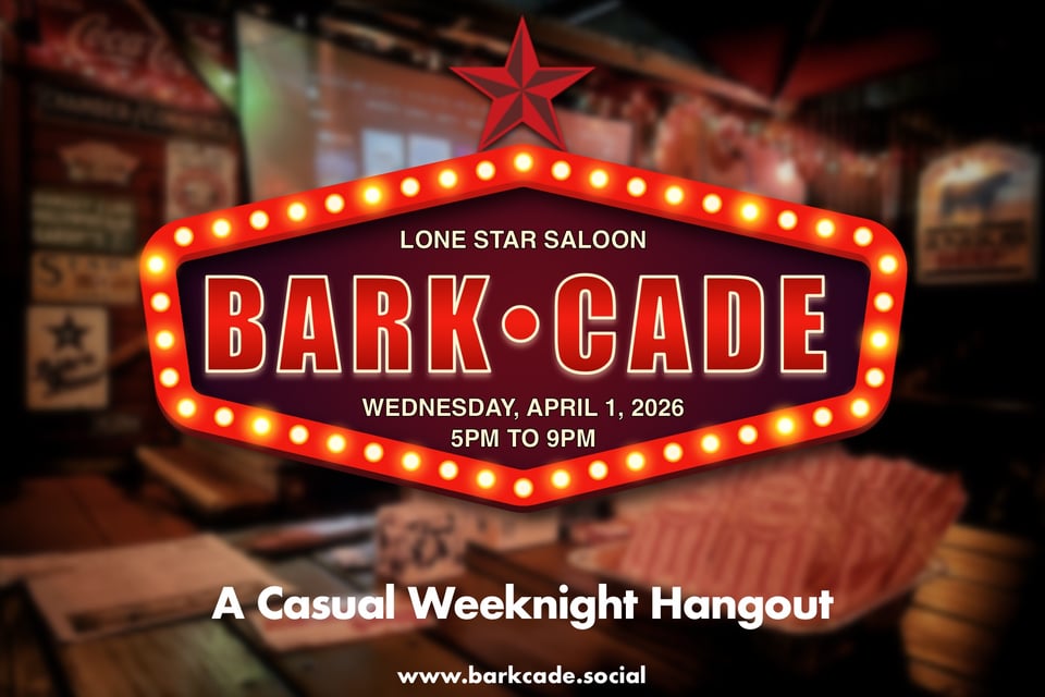 Bark•Cade April 2026 Poster