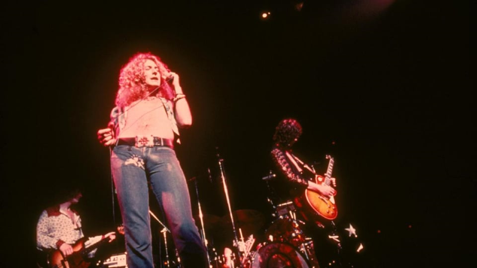 Still from "The Song Remains the Same"