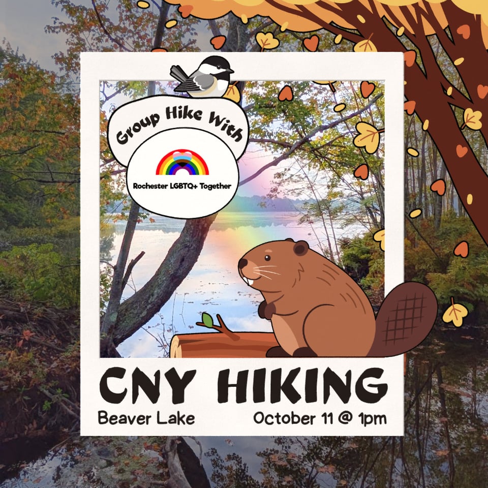 🌈 Group Hike at Beaver Lake Nature Center! 10/11 @ 1 PM