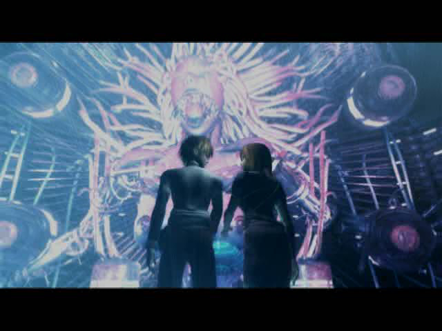 Rion and Lilia uploading the virus