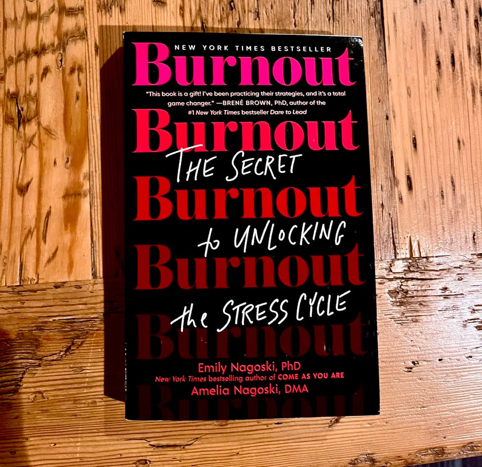 the cover of Burnout: The secret to unlocking the stress cycle