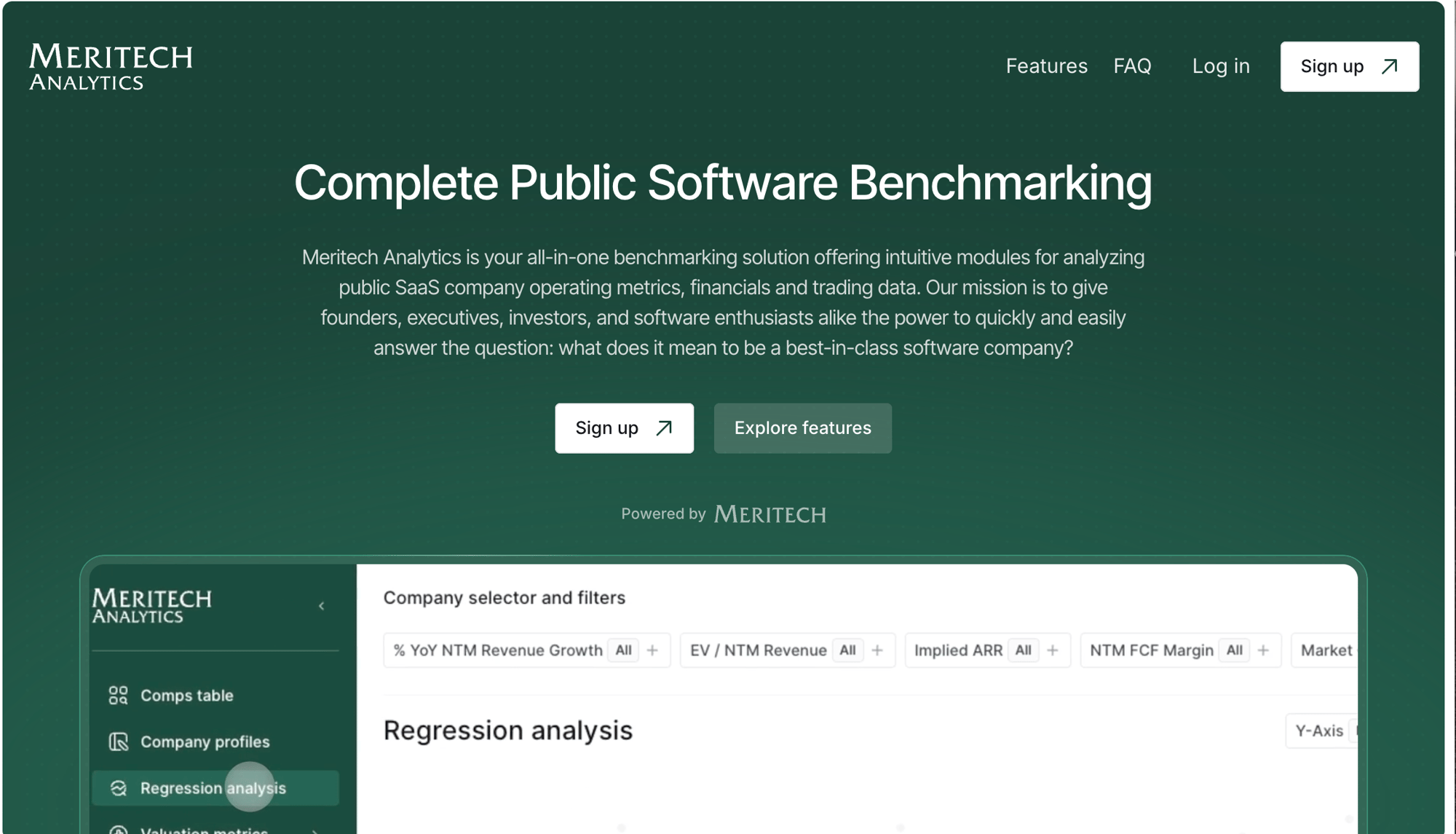 Public company comparables. @ Irrational Exuberance