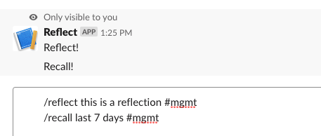Install the Reflect app in your workspace